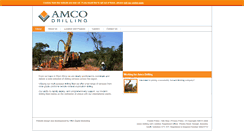 Desktop Screenshot of amcodrilling.com