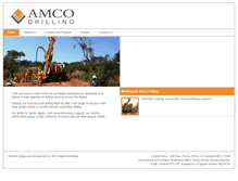 Tablet Screenshot of amcodrilling.com